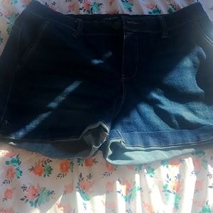 Never worn blue jean shorts